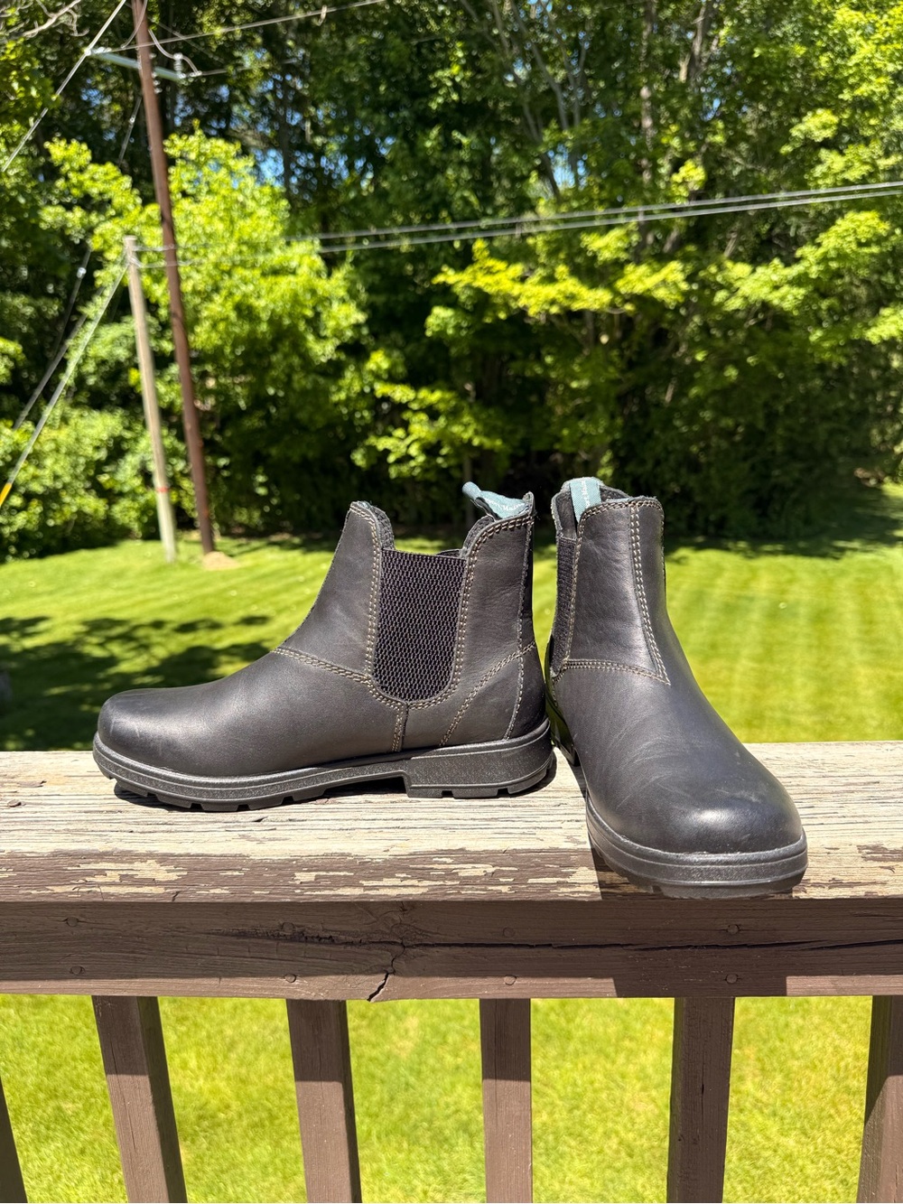 Classic Eastland Chelsea Ankle Boots in Black